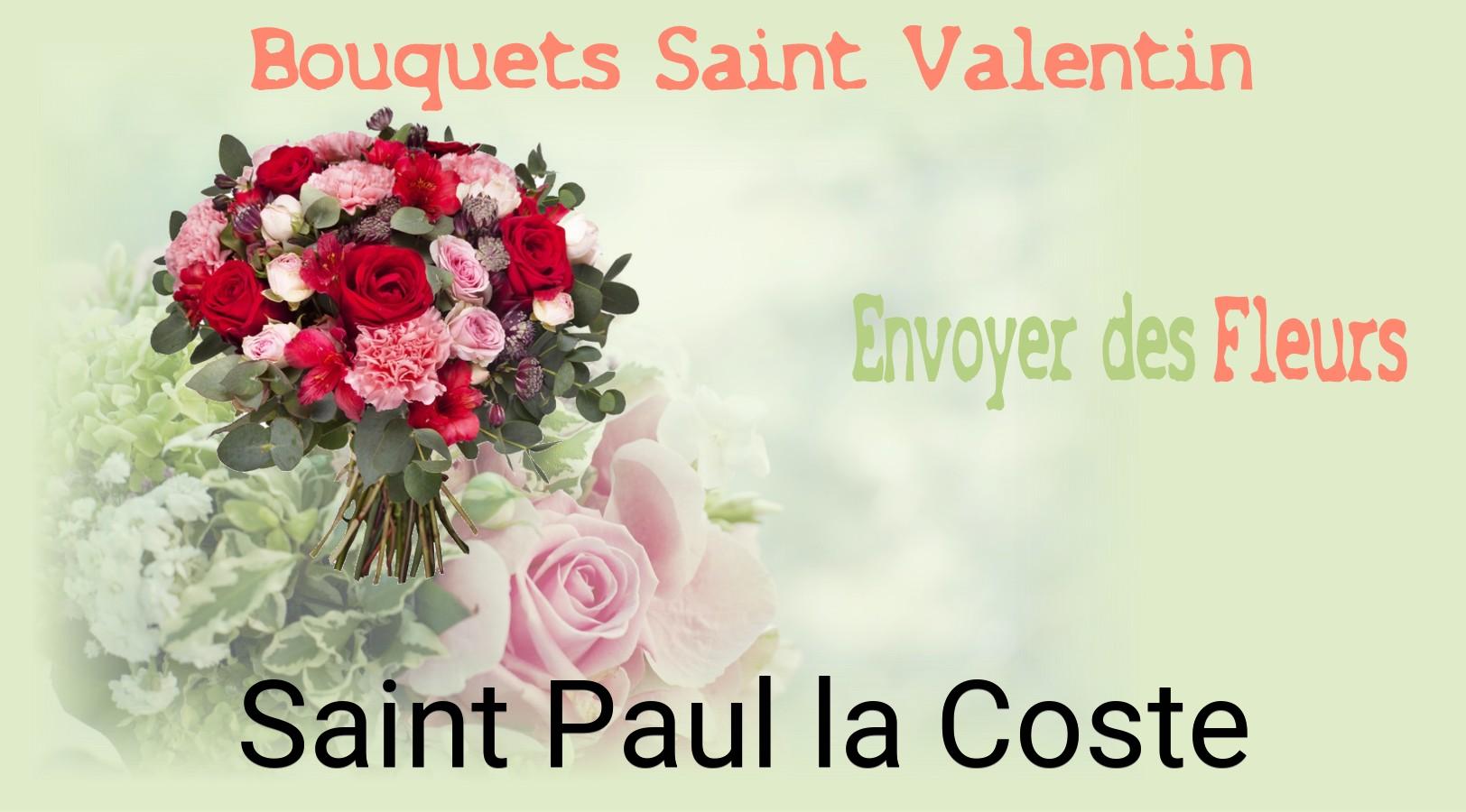 Roses de Saint-Valentin livrées à Saint-Paul-la-Coste